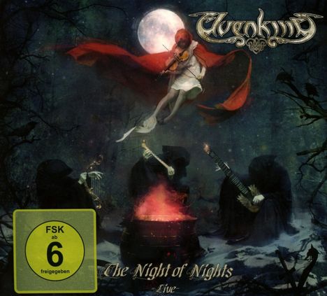 Elvenking: The Night Of Nights: Live, 2 CDs und 1 DVD