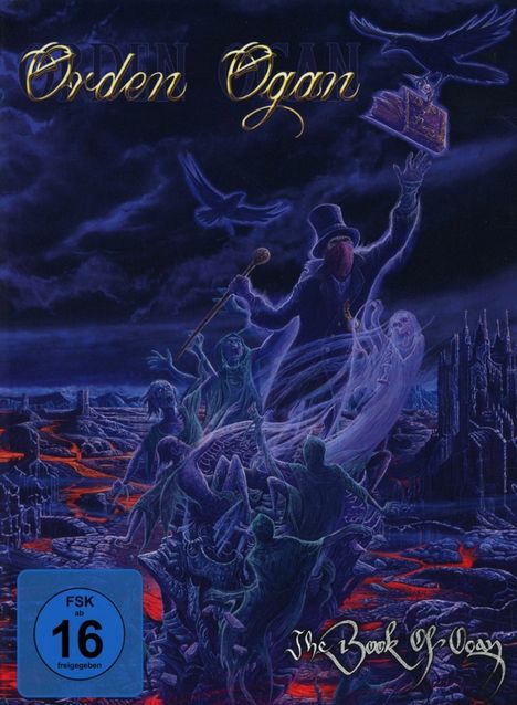 Orden Ogan: The Book Of Ogan (Deluxe Edition), 2 DVDs und 2 CDs