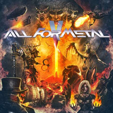All For Metal V, 1 CD und 1 DVD