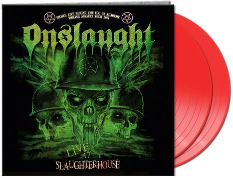 Onslaught: Live At The Slaughterhouse (Limited Edition) (Red Vinyl), 2 LPs