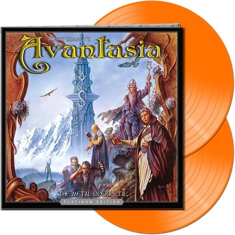 Avantasia: The Metal Opera Pt.II (Limited-Platinum-Edition) (Orange Vinyl), 2 LPs