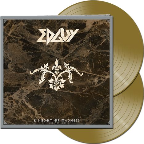 Edguy: Kingdom Of Madness (remastered) (Limited-Anniversary-Edition) (Gold Vinyl), 2 LPs