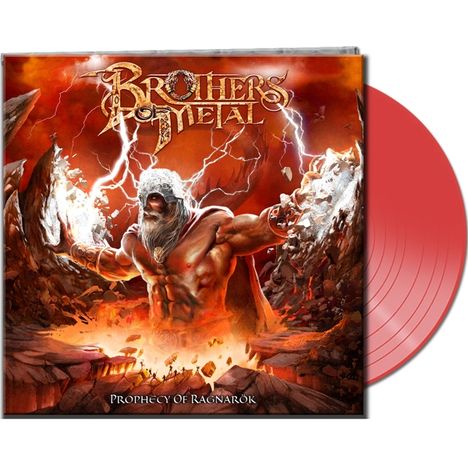 Brothers Of Metal: Prophecy Of Ragnarök (Limited-Edition) (Clear Red Vinyl), LP
