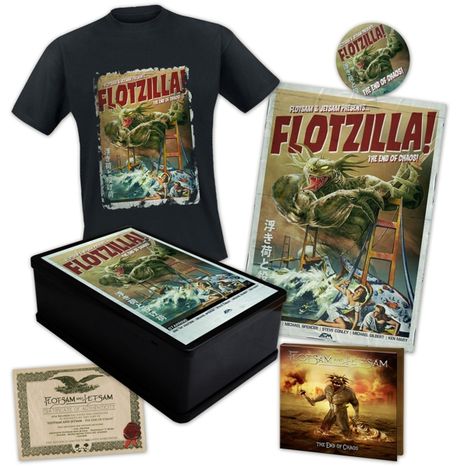 Flotsam And Jetsam: The End Of Chaos (Limited-Edition-Box + Shirt Gr.XXL), 1 CD und 1 T-Shirt