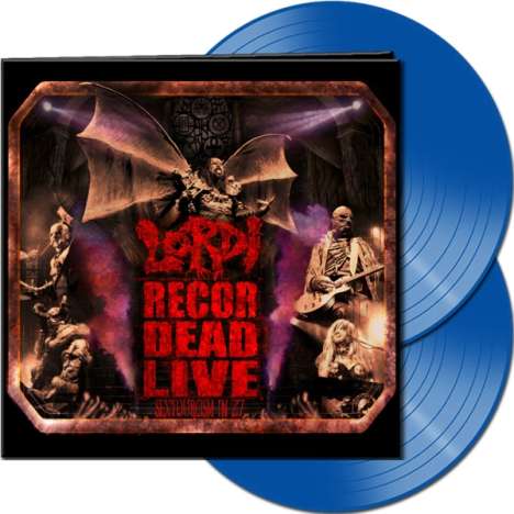 Lordi: Recordead Live: Sextourcism In Z7 (Blue Vinyl), 2 LPs