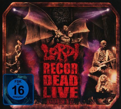 Lordi: Recordead Live: Sextourcism In Z7, 2 CDs und 1 DVD