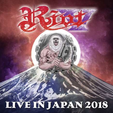Riot V (ex-Riot): Live In Japan 2018, 2 CDs und 1 DVD