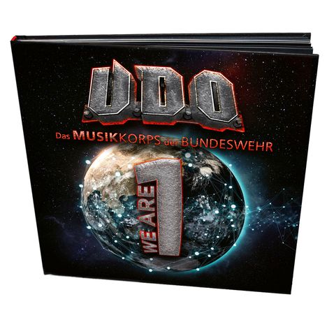 U.D.O.: We Are One (Limited Hardcover Artbook), 1 CD und 1 Blu-ray Disc
