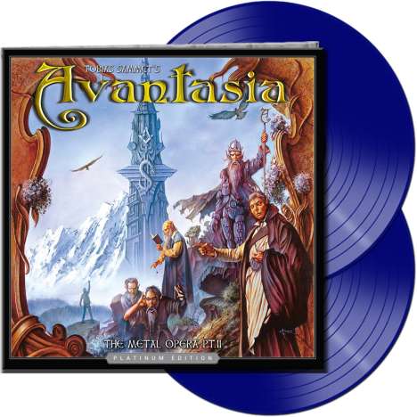 Avantasia: The Metal Opera Pt. II (Platinum Edition) (Limited Edition) (Midnight Blue Vinyl), 2 LPs