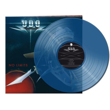 U.D.O.: No Limits (Limited Edition) (Clear Blue Vinyl), LP