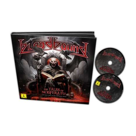 Bloodbound: The Tales Of Nosferatu: Two Decades Of Blood (Limited Edition), 2 CDs und 1 Blu-ray Disc