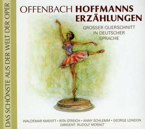 Jacques Offenbach (1819-1880): Les Contes D'Hoffmann (Querschnitt in deutscher Sprache), CD