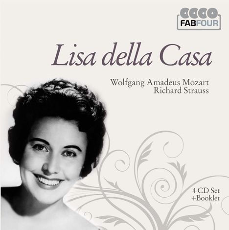 Lisa della Casa singt Arien &amp; Lieder, 4 CDs