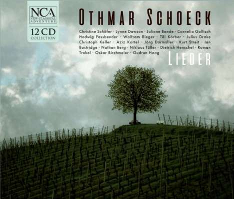 Othmar Schoeck (1886-1957): Sämtliche Lieder, 12 CDs