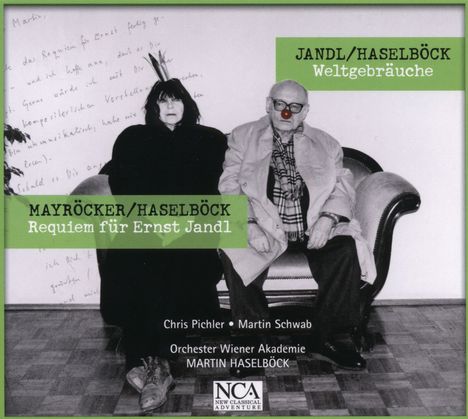 Martin Haselböck (geb. 1954): Requiem für Ernst Jandl "...will nicht mehr weiden", CD