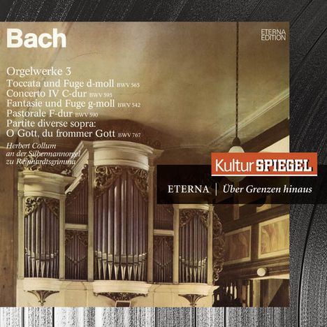 Johann Sebastian Bach (1685-1750): Orgelwerke an Silbermannorgeln, CD