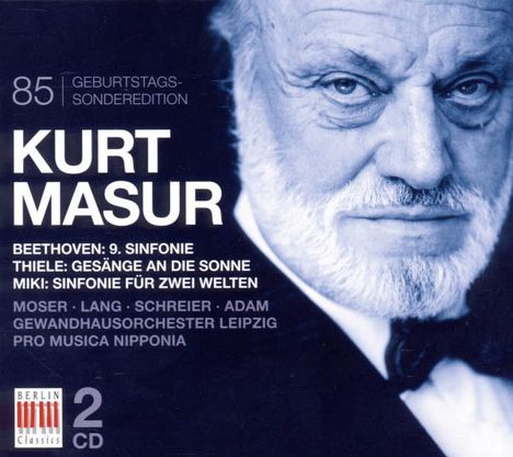Kurt Masur - Sonderedition zum 85. Geburtstag, 2 CDs