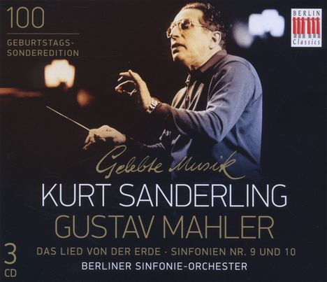 Gustav Mahler (1860-1911): Symphonien Nr.9 &amp; 10 (vervollständigt von Deryck Cooke), 3 CDs