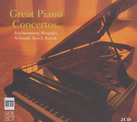 Great Piano Concertos, 2 CDs