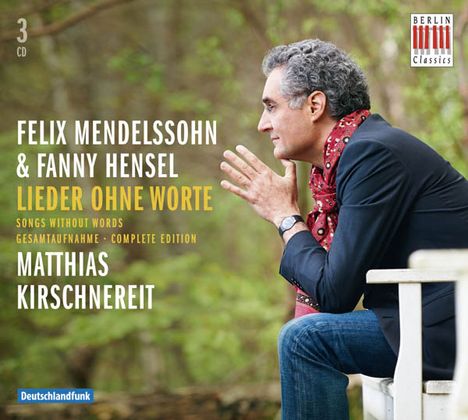 Felix Mendelssohn Bartholdy (1809-1847): Lieder ohne Worte (Ges.-Aufn.), 3 CDs