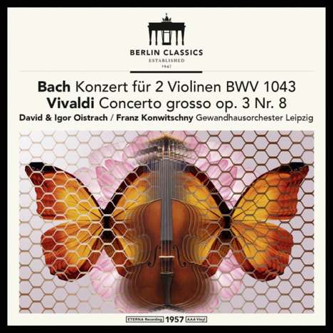 David &amp; Igor Oistrach spielen Violinkonzerte (180g), LP