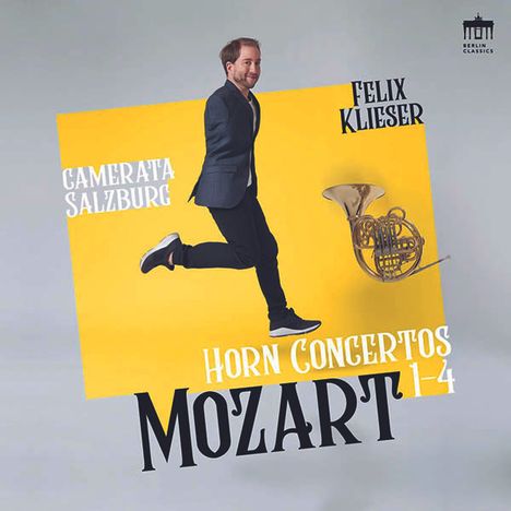 Wolfgang Amadeus Mozart (1756-1791): Hornkonzerte Nr.1-4 (180g), LP