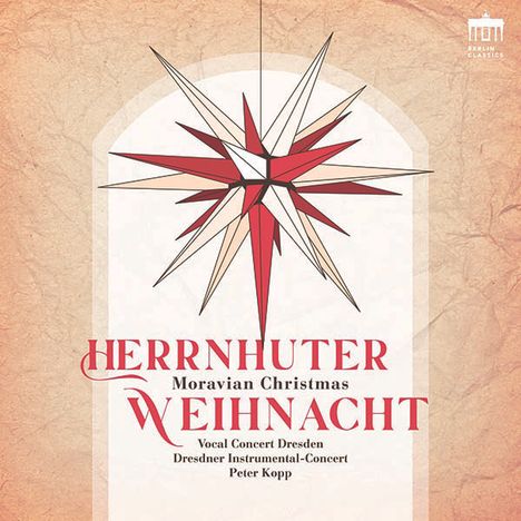 Vocal Concert Dresden - Herrnhuter Weihnacht (Moravian Christmas), CD