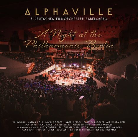 Alphaville: A Night At The Philharmonie Berlin (180g) (Limited Handnumbered RSD Edition) (Transparent Vinyl), 3 LPs