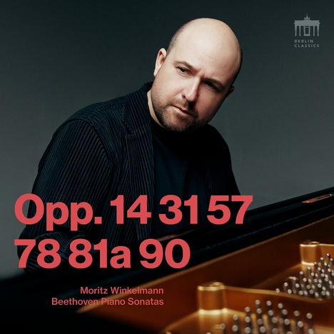 Ludwig van Beethoven (1770-1827): Klaviersonaten Nr.9,10,16,17,18,23,24,26,27, 3 CDs