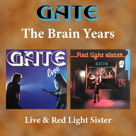 Gåte: The Brain Years - Live / Red Light Sister, 2 CDs