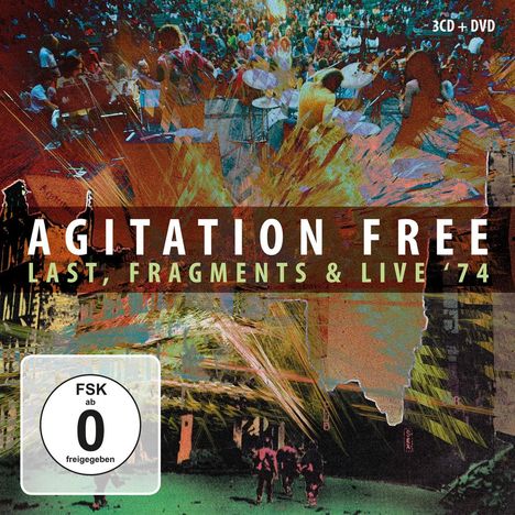 Agitation Free: Last, Fragments &amp; Live '74, 3 CDs und 1 DVD