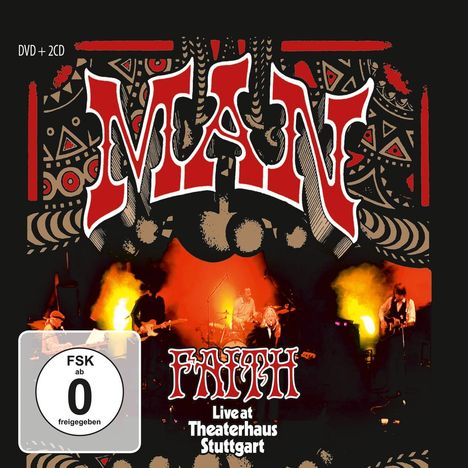 Man: Faith: Live At Theaterhaus Stuttgart, 2 CDs und 1 DVD