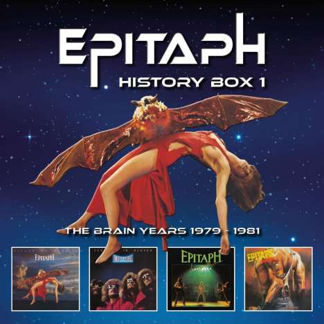 Epitaph (Deutschland): History Box 1: The Brain Years 1979 - 1981, 4 CDs