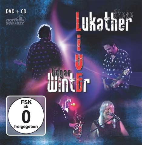 Steve Lukather &amp; Edgar Winter: Live At North Sea Festival 2000, 1 CD und 1 DVD