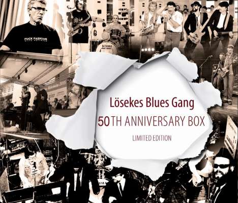 Lösekes Blues Gang: 50th Anniversary Box (Limited Edition), 6 CDs