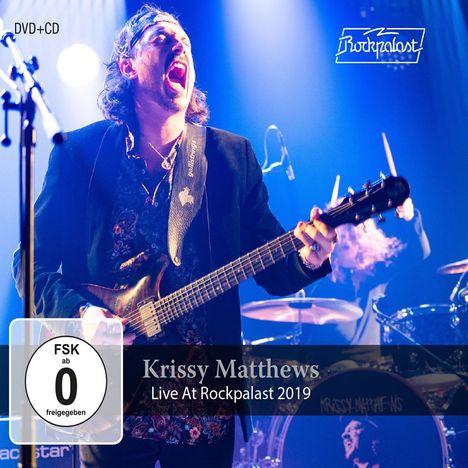 Krissy Matthews: Live At Rockpalast 2019, 1 CD und 1 DVD