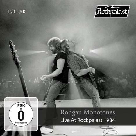 Rodgau Monotones: Live At Rockpalast 1984, 1 DVD und 2 CDs