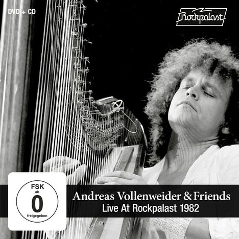 Andreas Vollenweider: Live At Rockpalast 1982, 1 CD und 1 DVD