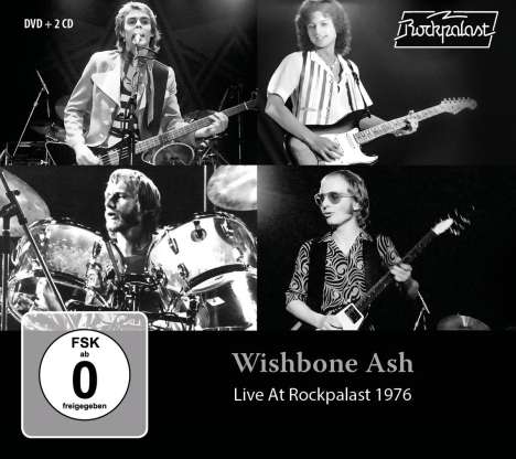 Wishbone Ash: Live At Rockpalast 1976, 2 CDs und 1 DVD