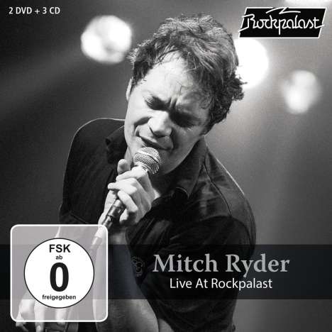 Mitch Ryder: Live At Rockpalast: Grugahalle Essen, 1979 / Burg Satzvey, 2004 (Boxset), 3 CDs und 2 DVDs