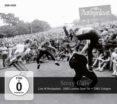 Stray Cats: Live At Rockpalast, 2 CDs und 1 DVD