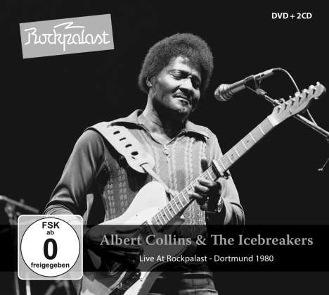 Albert Collins: Live At Rockpalast: Dortmund 1980, 2 CDs und 1 DVD