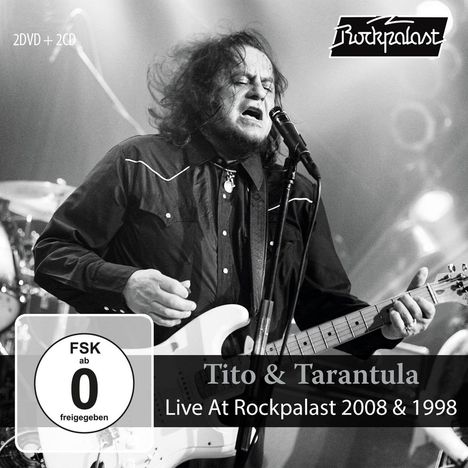Tito &amp; Tarantula: Live At Rockpalast 2008 &amp; 1998 (+Bonus), 2 CDs und 2 DVDs