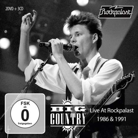 Big Country: Live At Rockpalast 1986 &amp; 1991, 3 CDs und 2 DVDs