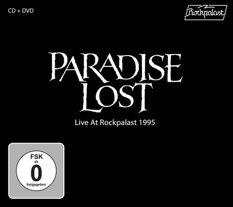 Paradise Lost: Live At Rockpalast 1995, 1 CD und 1 DVD