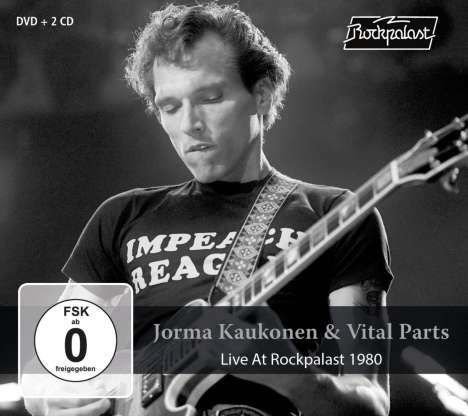 Jorma Kaukonen &amp; Vital Parts: Live At Rockpalast 1980, 2 CDs und 1 DVD