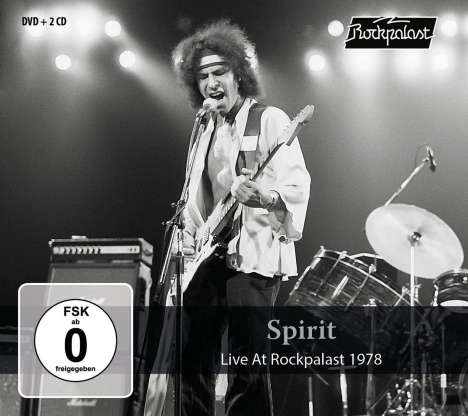 Spirit: Live At Rockpalast 1978, 2 CDs und 1 DVD