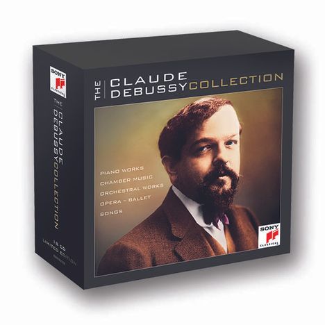 Claude Debussy (1862-1918): The Claude Debussy Collection, 18 CDs