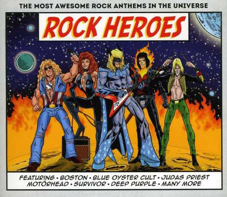 Rock Heroes, 3 CDs