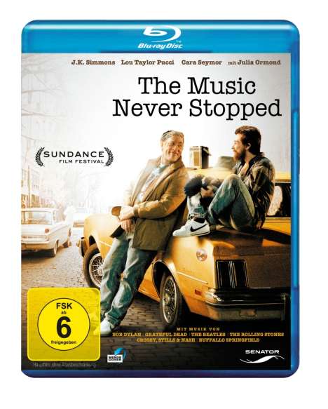 The Music Never Stopped (Blu-ray), Blu-ray Disc